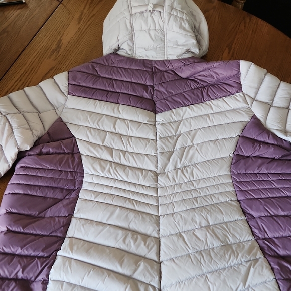 Lands' End Purple and Lavender Car Coat - Picture 3 of 5